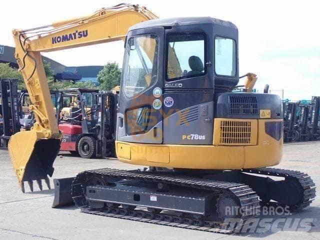 Komatsu PC 78 US Midi ekskavatörler 7 - 12 t