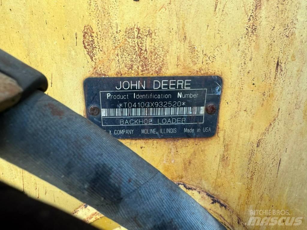 DEERE 410G Kazıcı yükleyiciler - beko loder