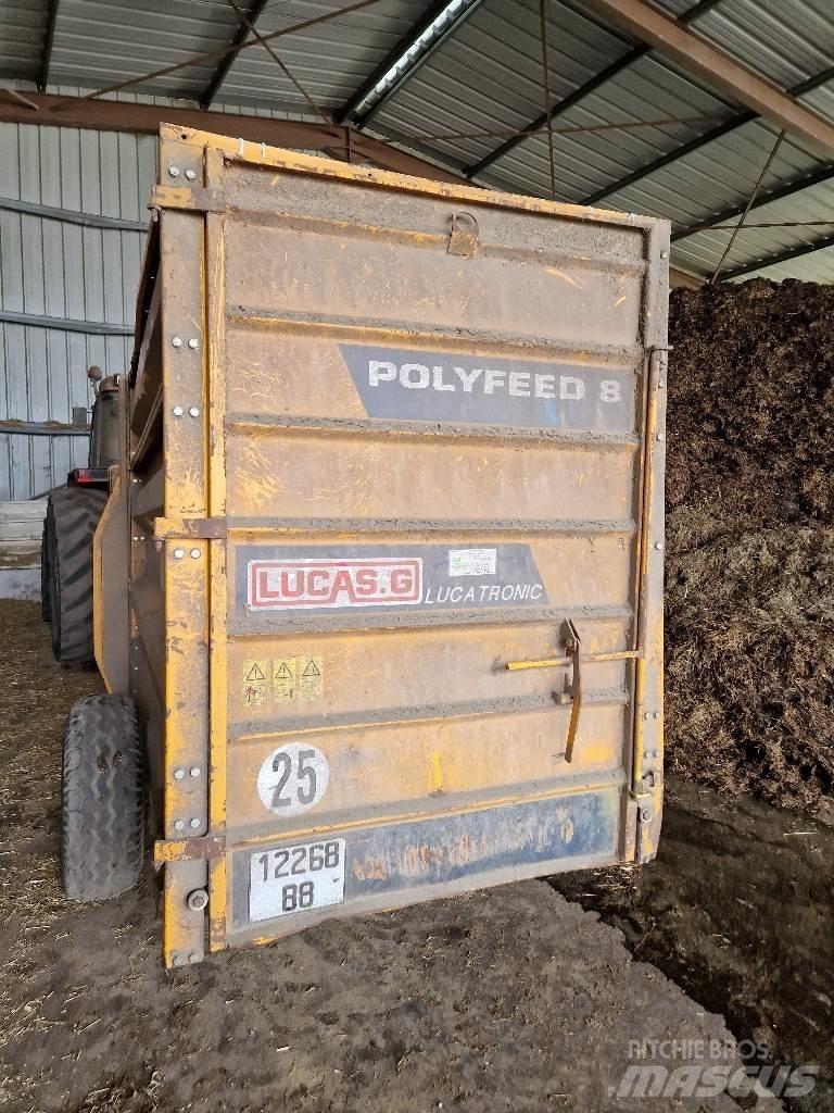 Lucas Polyfeed 8 Balya ögütücü, kesici ve açicilar