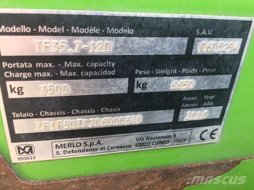 Merlo Tf35.7-120 Tarimsal teleskopik yükleyiciler