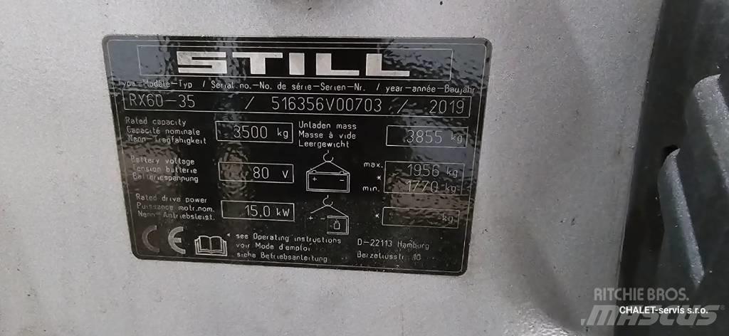 Still RX 60-35 Elektrikli forkliftler