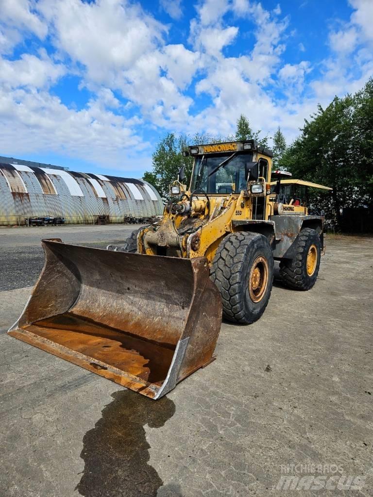 Hanomag 55 D Tekerlekli yükleyiciler