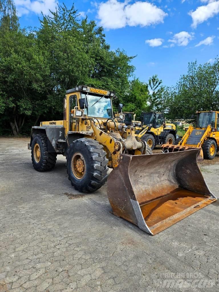 Hanomag 55 D Tekerlekli yükleyiciler