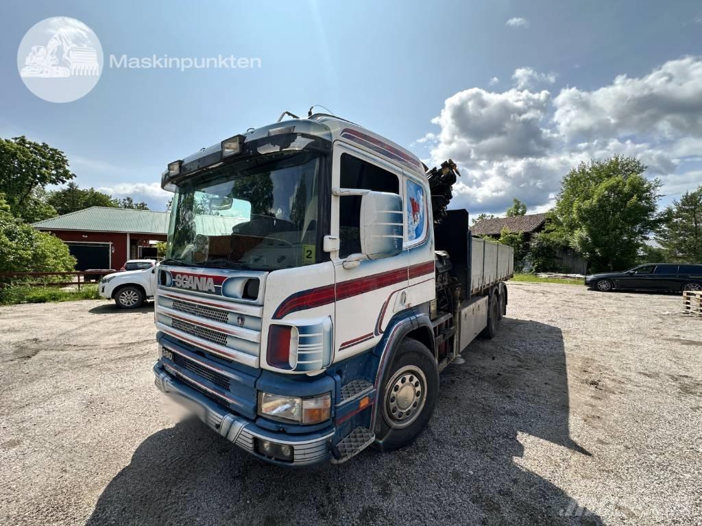 Scania P 114-380 Araç üzeri vinçler