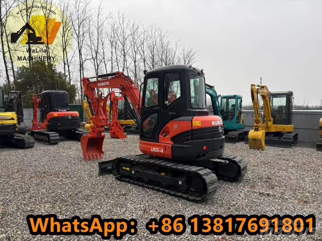 Kubota U 55-4 Mini ekskavatörler, 7 tona dek