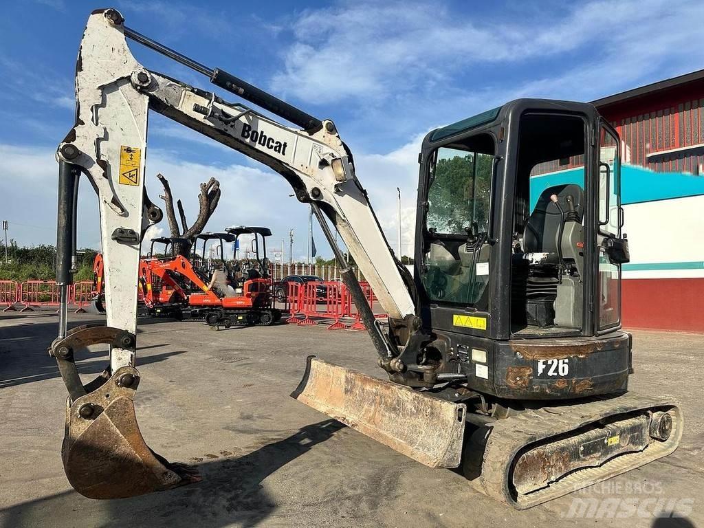 Bobcat E26 Mini ekskavatörler, 7 tona dek
