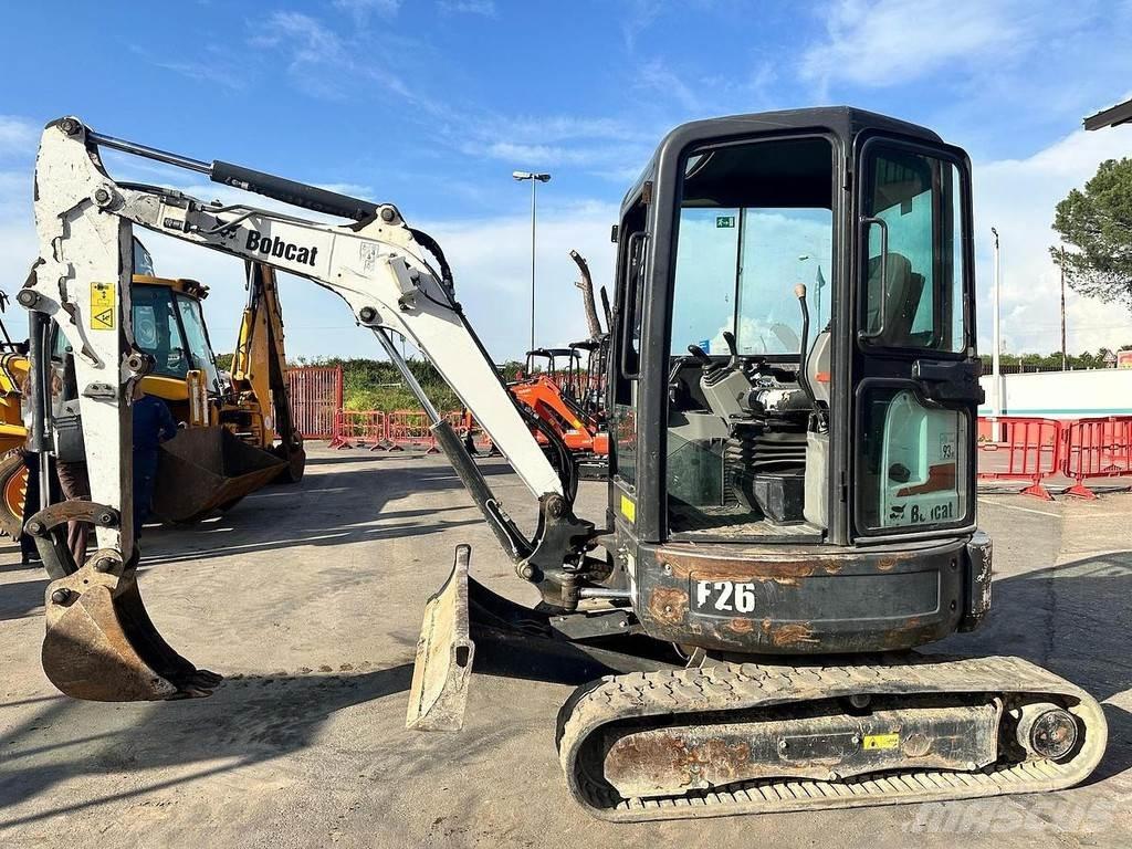 Bobcat E26 Mini ekskavatörler, 7 tona dek