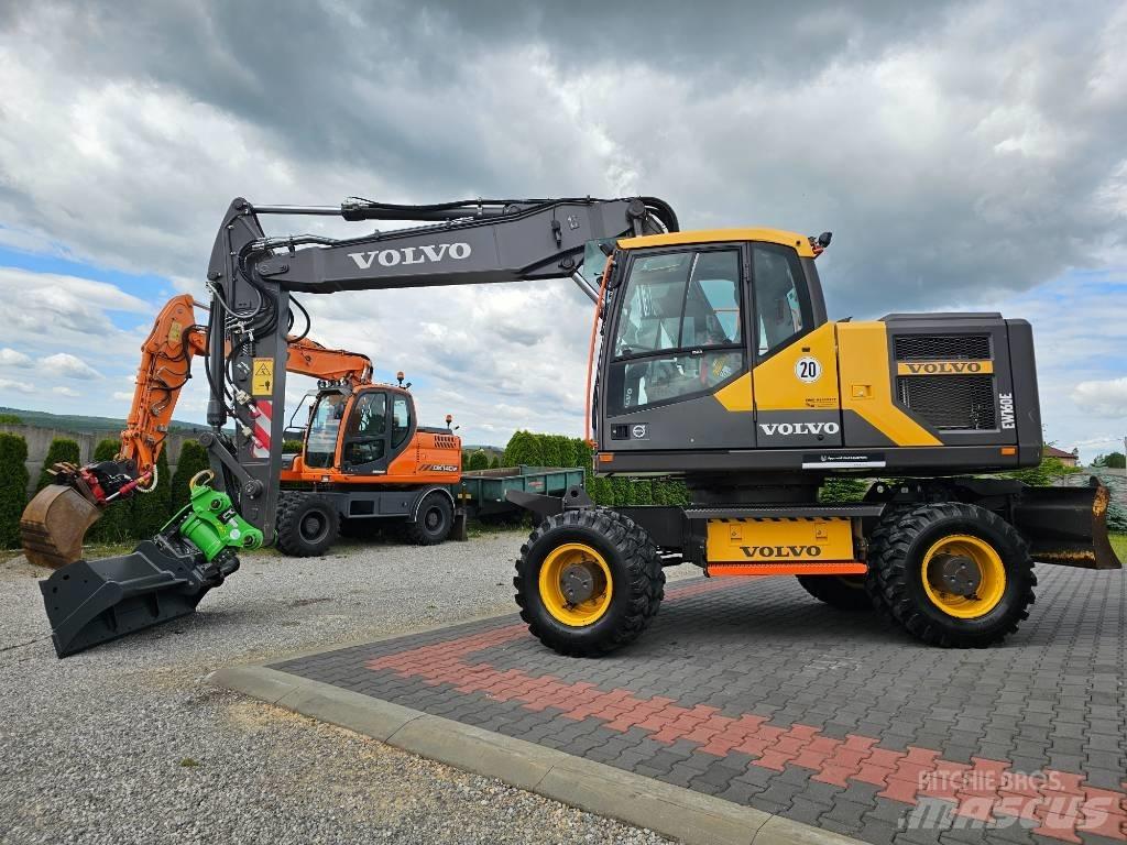 Volvo EW 160 E Lastik tekerli ekskavatörler