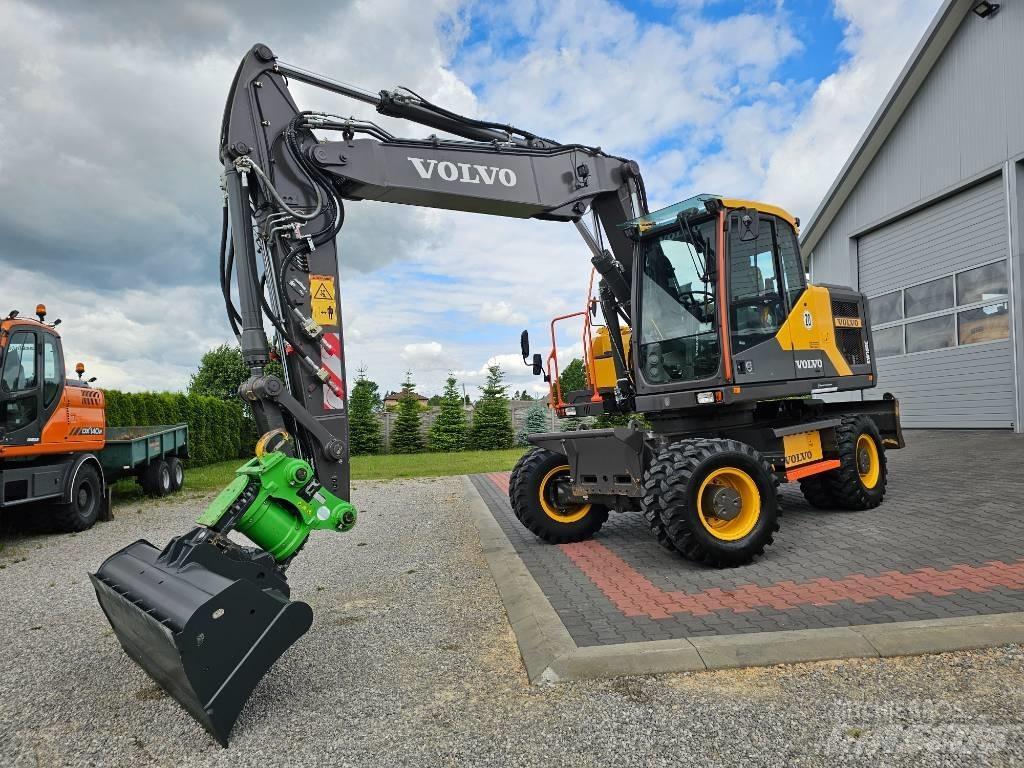 Volvo EW 160 E Lastik tekerli ekskavatörler