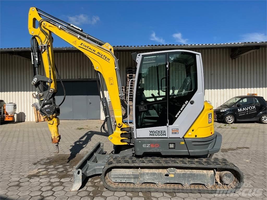 Neuson EZ50 Mini ekskavatörler, 7 tona dek