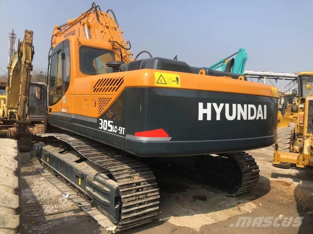 Hyundai R 305 LC-9T Paletli ekskavatörler