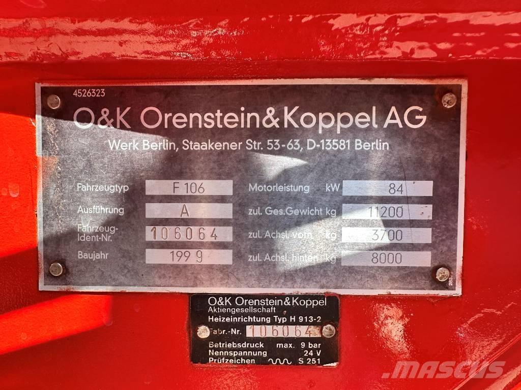 O&K F 106 A Greyderler