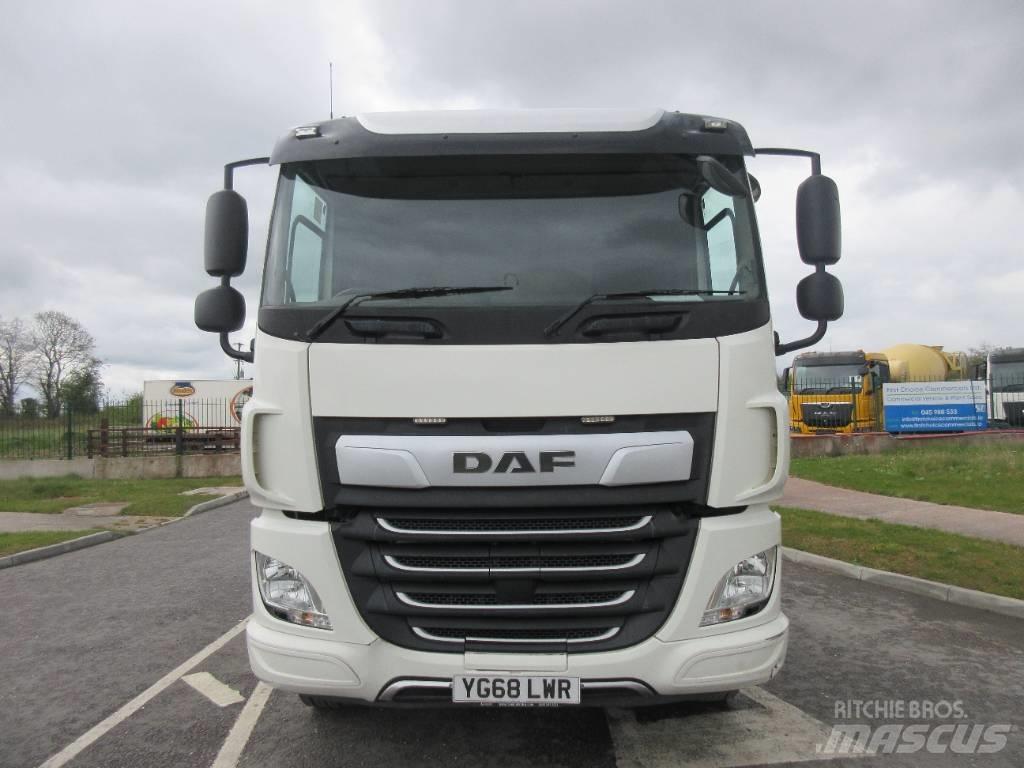 DAF CF450 Düz Platformlu Oto Çekiciler/vinçli kamyonlar