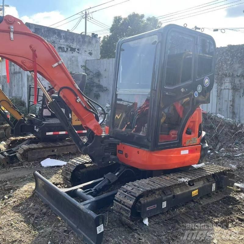 Kubota U 35 Mini ekskavatörler, 7 tona dek