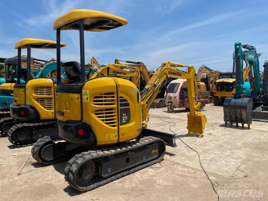 Komatsu PC 20 MR Mini ekskavatörler, 7 tona dek