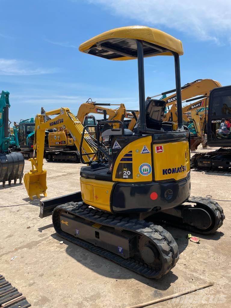 Komatsu PC 20 MR Mini ekskavatörler, 7 tona dek
