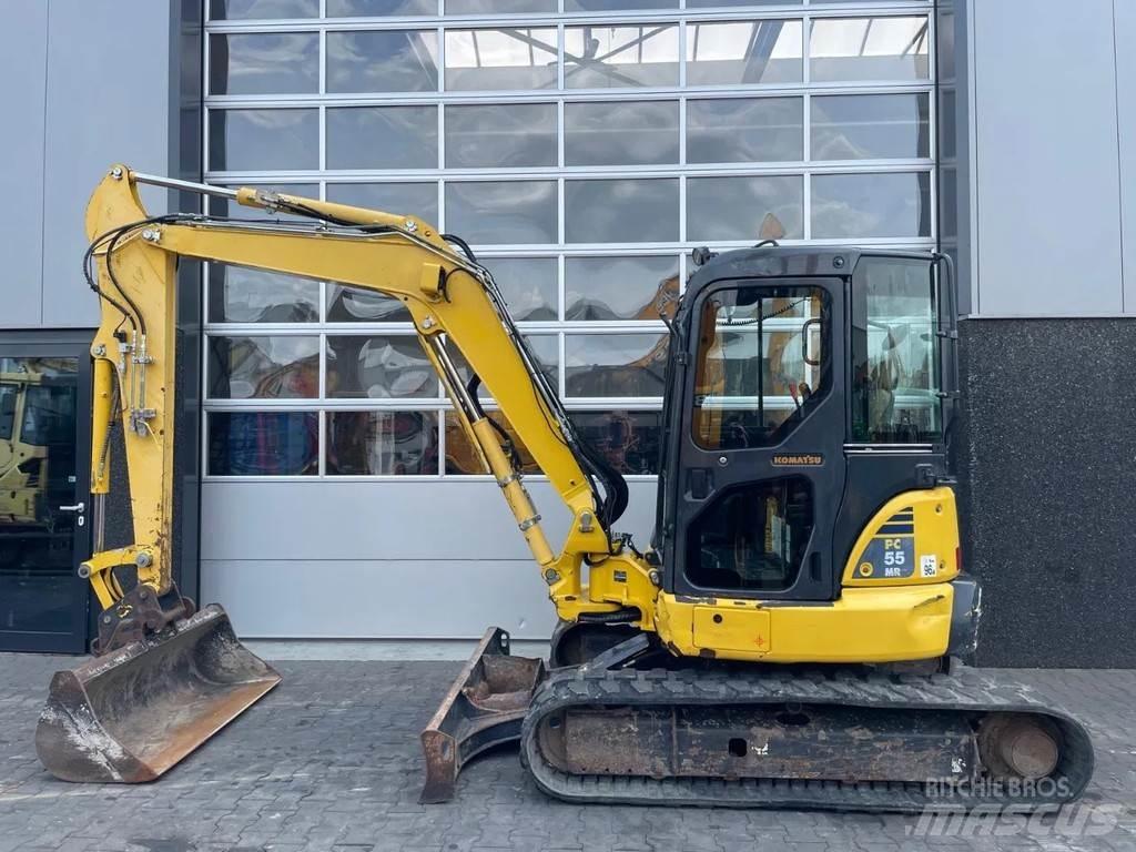 Komatsu PC55MR-3 Mini ekskavatörler, 7 tona dek