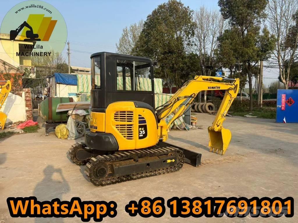 Komatsu PC 35 MR Mini ekskavatörler, 7 tona dek