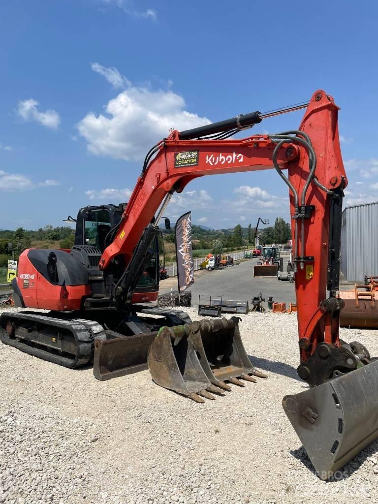Kubota KX 080-4 Midi ekskavatörler 7 - 12 t