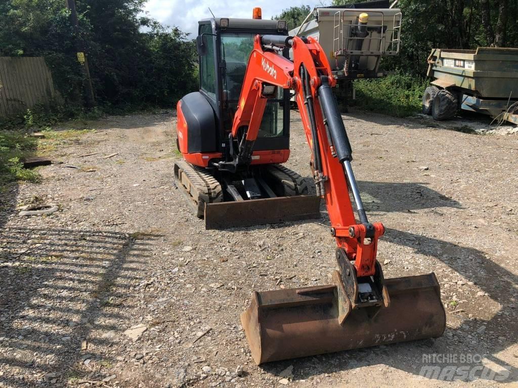 Kubota KX 027-4 Mini ekskavatörler, 7 tona dek