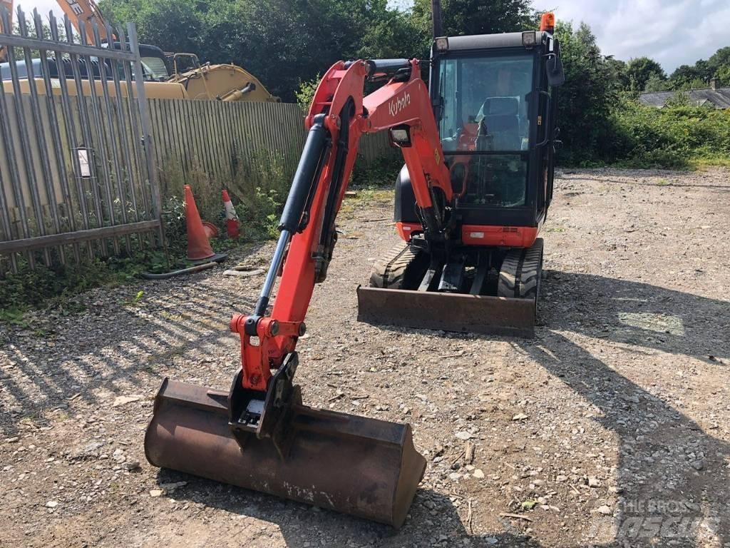 Kubota KX 027-4 Mini ekskavatörler, 7 tona dek