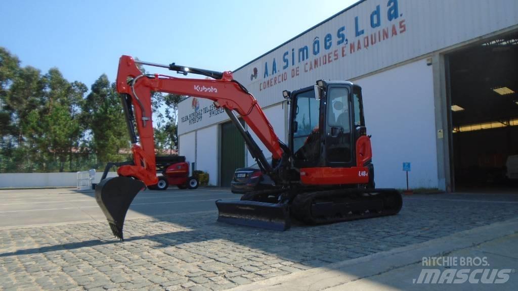 Kubota U 48-4 Mini ekskavatörler, 7 tona dek