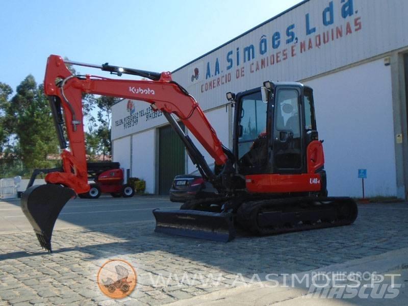 Kubota U 48-4 Mini ekskavatörler, 7 tona dek
