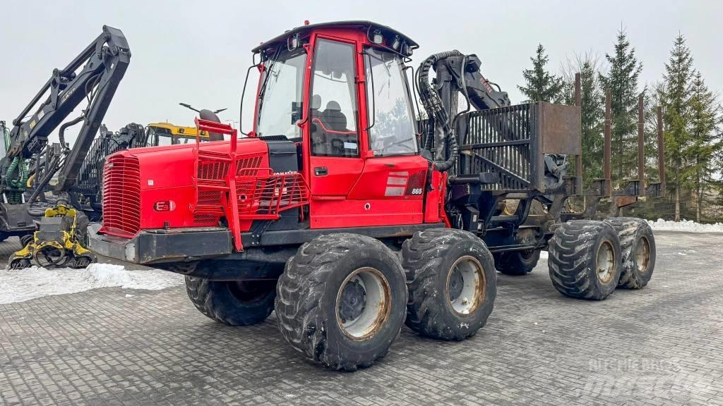 Komatsu 865 Tomruk yükleyici traktörler