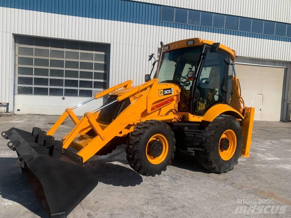 JCB 3 CX Lastik tekerli ekskavatörler