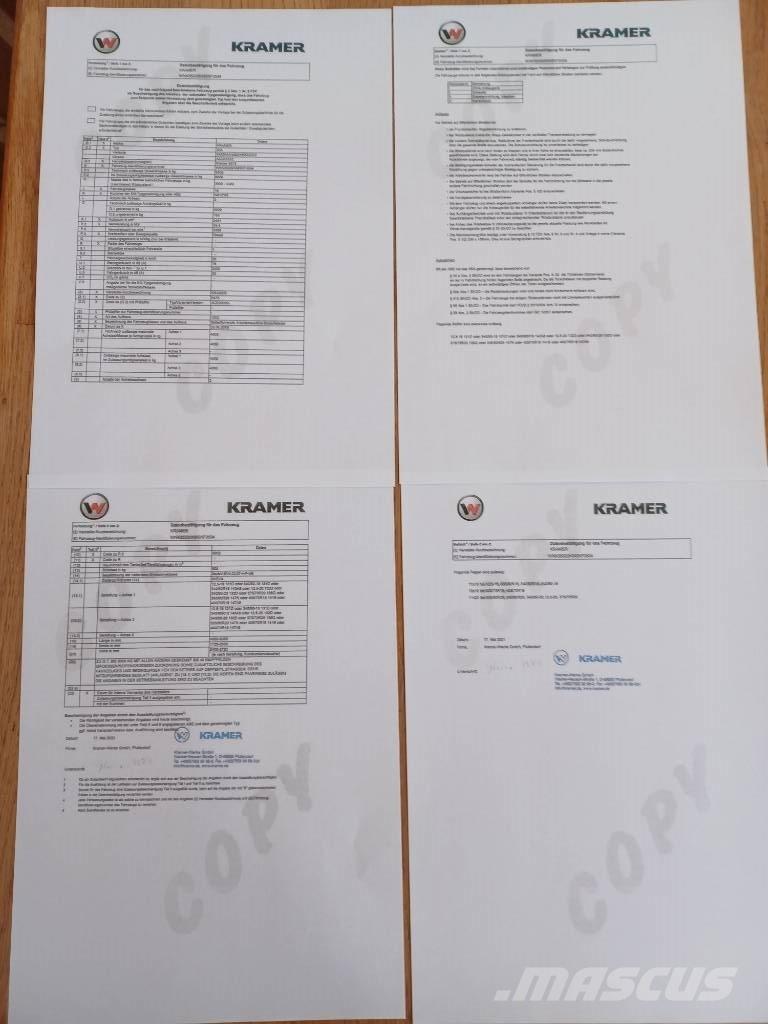 Kramer 5075 Tekerlekli yükleyiciler