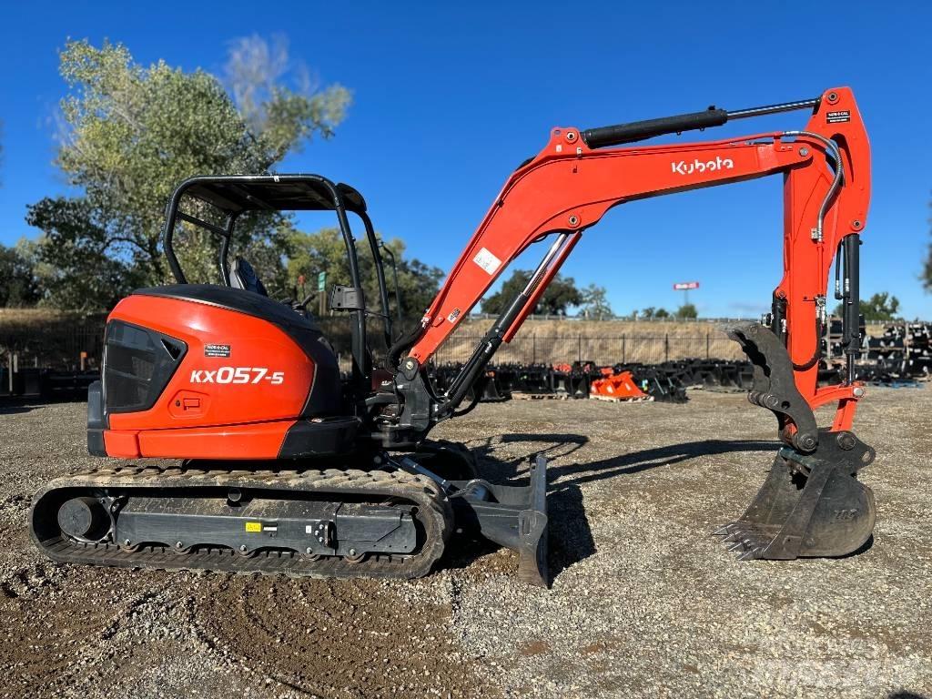 Kubota KX057-5R1 Mini ekskavatörler, 7 tona dek