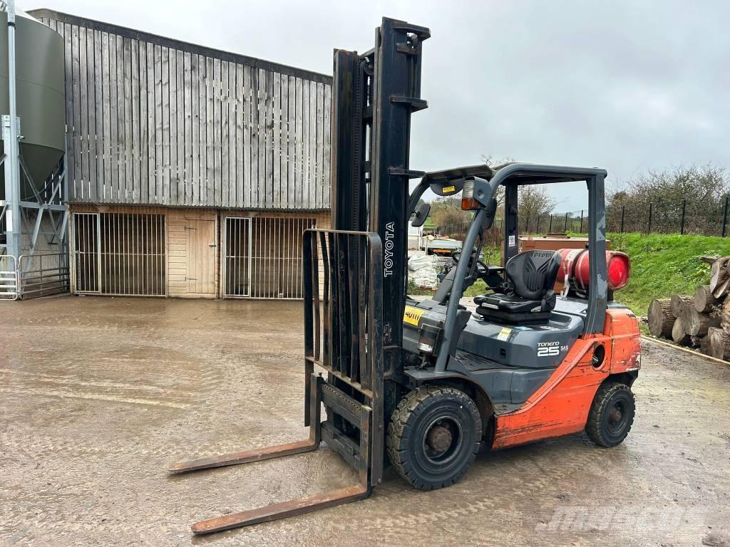 Toyota Tonero LPG'li forkliftler