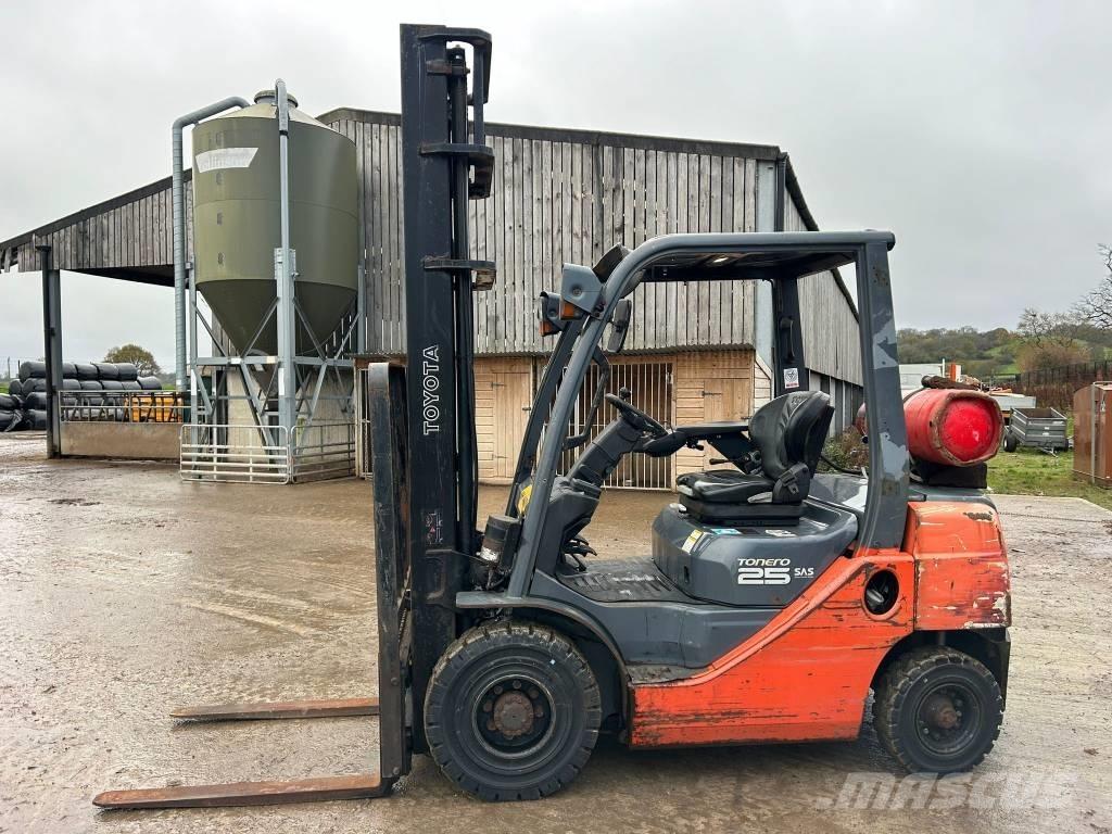 Toyota Tonero LPG'li forkliftler