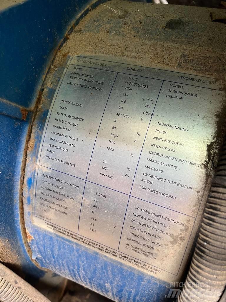 FG Wilson P 135 Dizel Jeneratörler