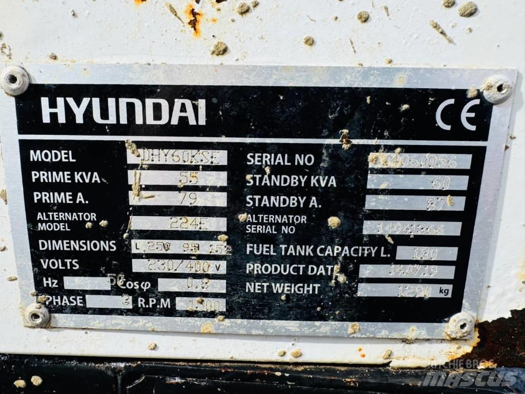Hyundai DHY60KSE Dizel Jeneratörler