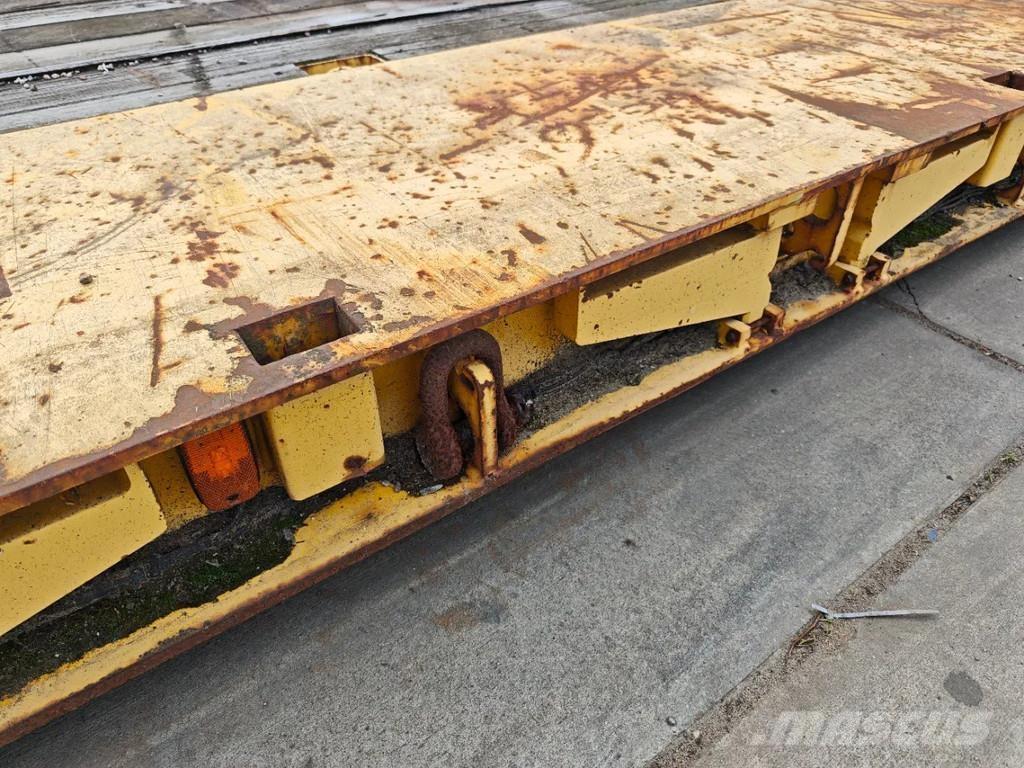 Nooteboom Lowbed Low loader yari çekiciler