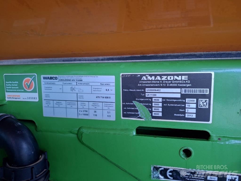 Amazone UX 11200 Çekilir pülverizatörler