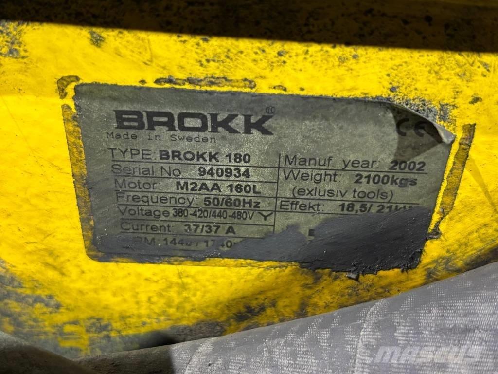 Brokk 180 Yıkım ekskavatörleri