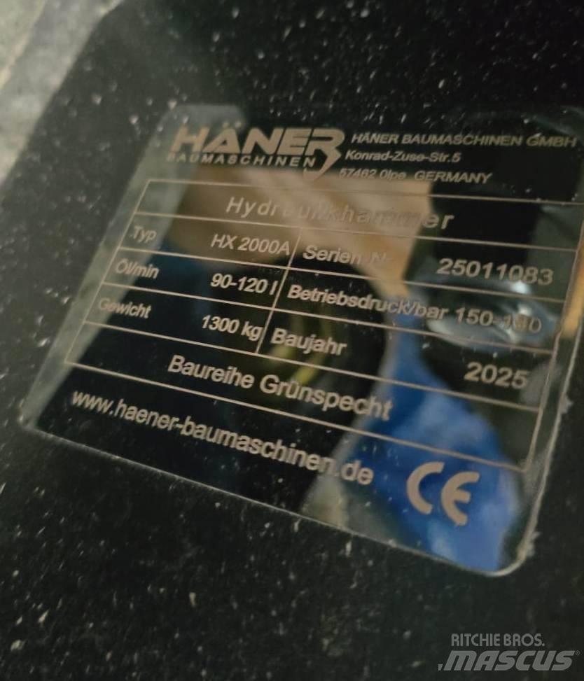  HANER HX2000A Hidrolik kırıcılar