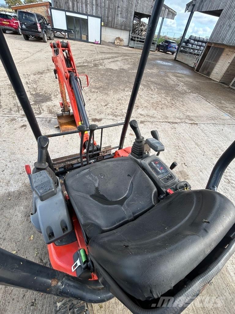 Kubota U17 Mini ekskavatörler, 7 tona dek