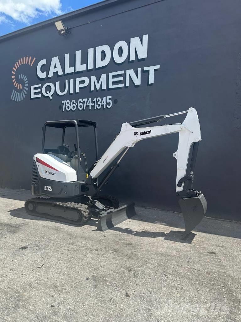 Bobcat E 32i Mini ekskavatörler, 7 tona dek