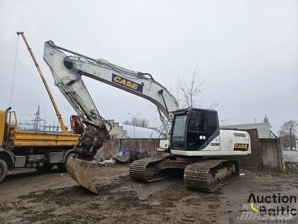 CASE CX 210 B Paletli ekskavatörler