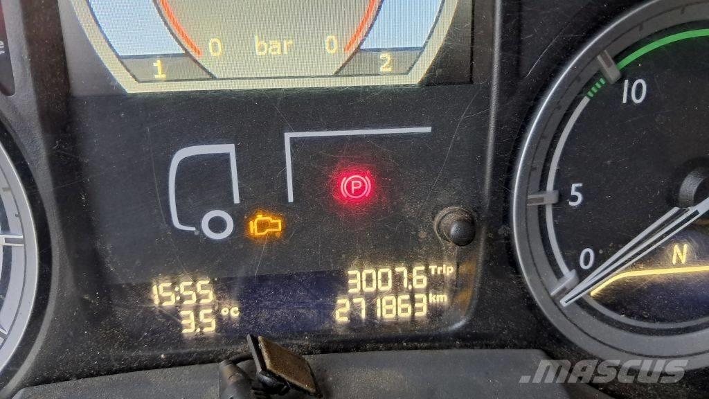 DAF XF 510 FAN Vinçli kamyonlar