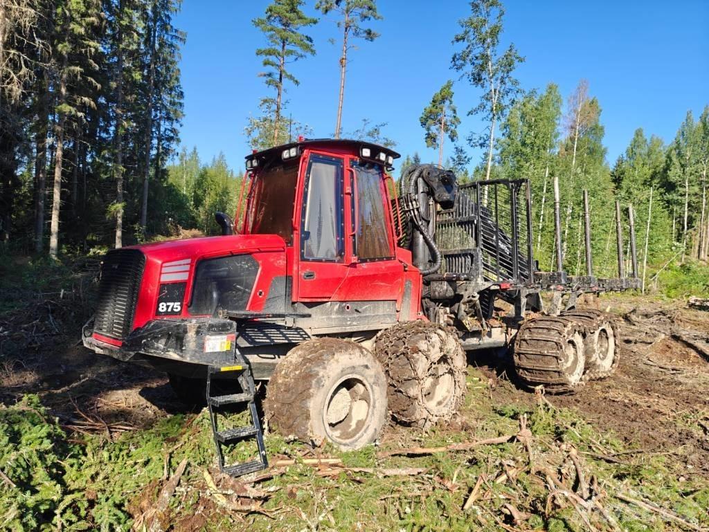 Komatsu 875 Tomruk yükleyici traktörler