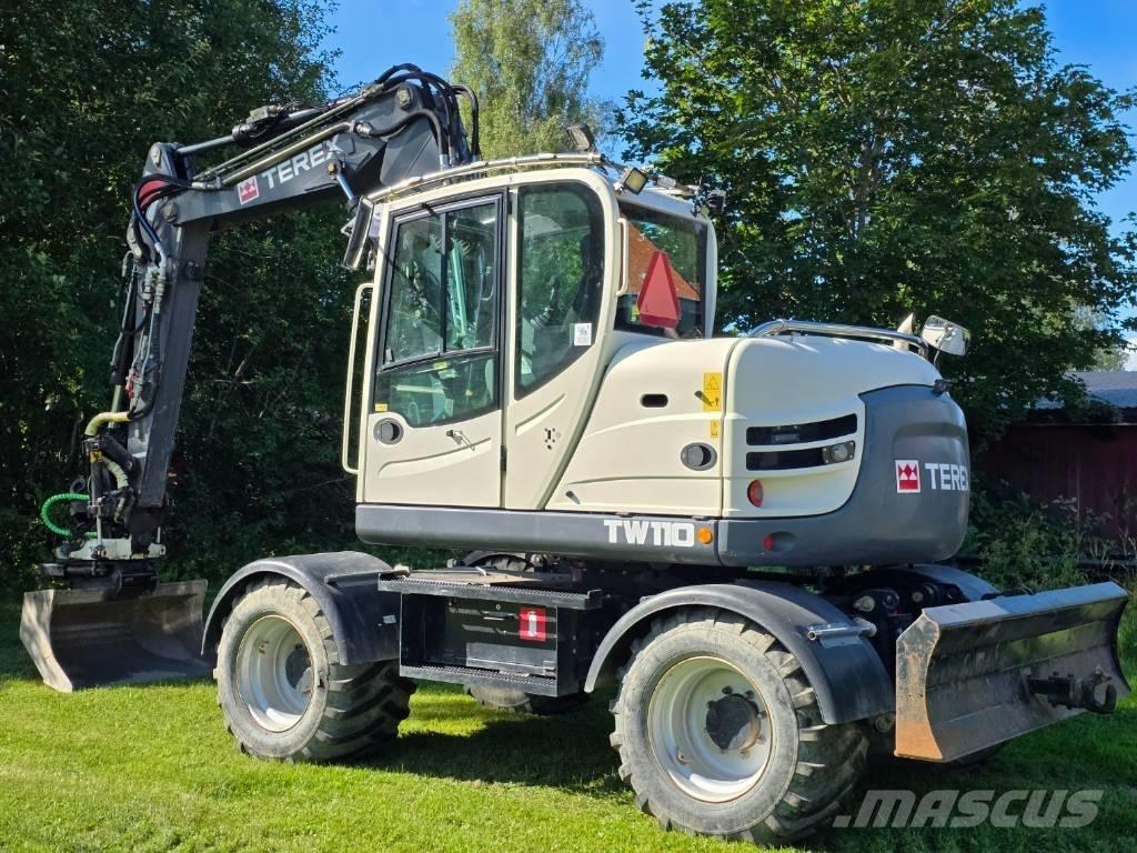 Terex TW 110 Lastik tekerli ekskavatörler