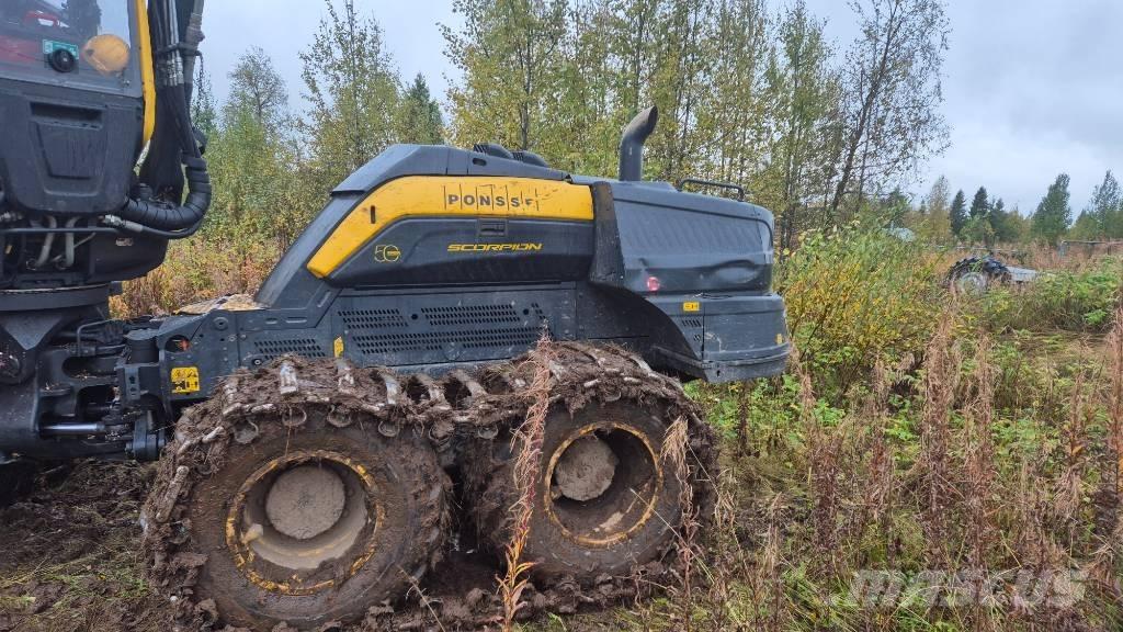 Ponsse SCORPION 8W Biçerdöverler