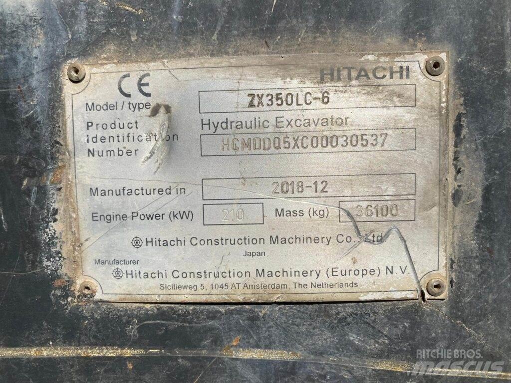 Hitachi ZX350LC-6 Paletli ekskavatörler