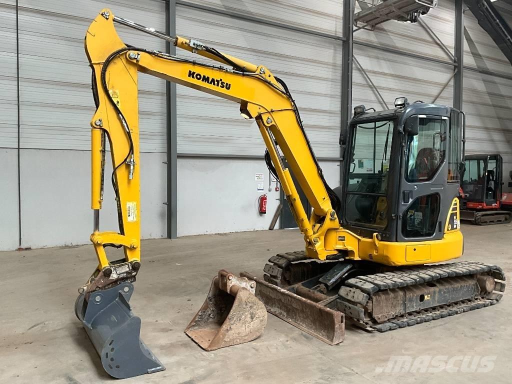 Komatsu PC 55 MR-3 Mini ekskavatörler, 7 tona dek