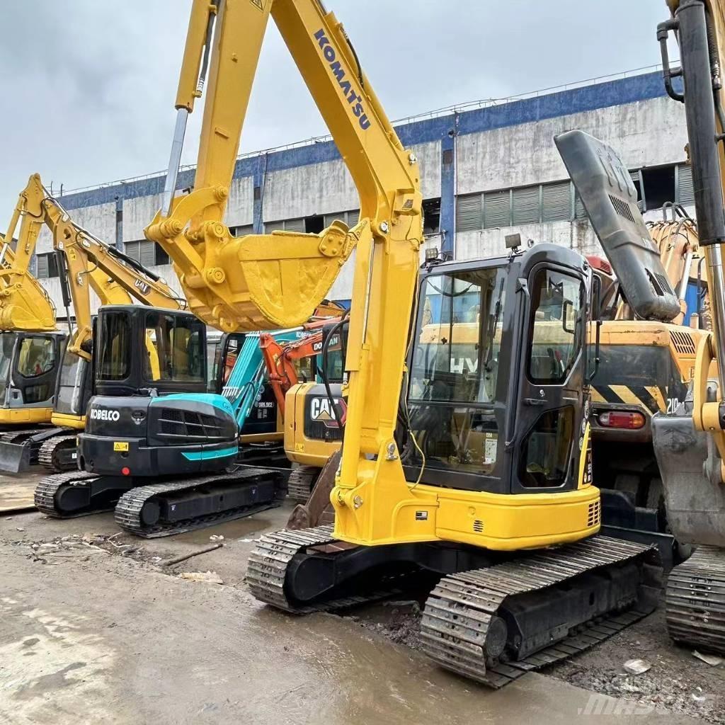 Komatsu PC 55 Mini ekskavatörler, 7 tona dek