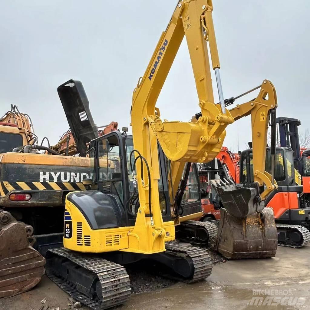 Komatsu PC 55 Mini ekskavatörler, 7 tona dek